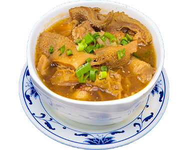Steamed braised beef offal