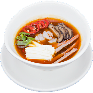 Hot & sour Peking soep